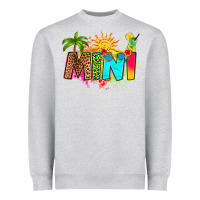 Heather Grey summer mini Heavyweight Sweatshirt - RanaPortraitStore