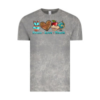 Cloud Rock peace love teach Vintage Tee - BundleAndBundleShop