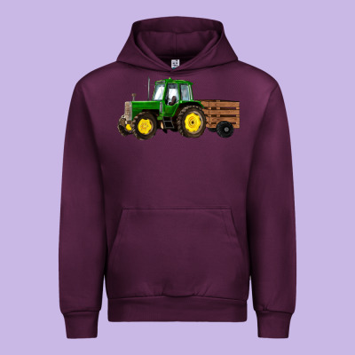 Farm Tractor Urban Hoodie Designed By Ranaportraitstore