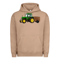 Pigment Burro farm tractor Urban Hoodie - RanaPortraitStore