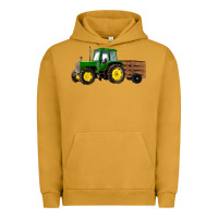 Pigment Peanut Butter farm tractor Urban Hoodie - RanaPortraitStore