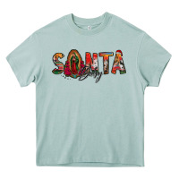 Santa Baby Lady Of Guadalupe Heavy Core Tee | Teevron