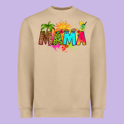 Summer Mama Heavyweight Sweatshirt Designed By Ranaportraitstore