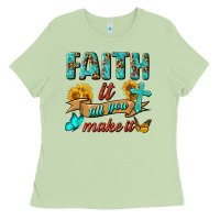 Matcha Faith It Till You Make It Ladies Tee - BundleAndBundleShop
