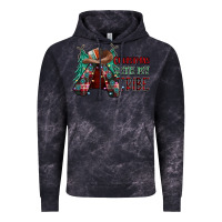 Cloud Black Christmas with tribe Vintage Hoodie - CowhideDigitalArt