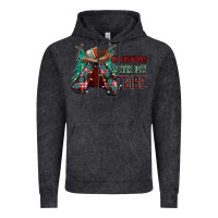 Vintage Black Christmas with tribe Vintage Hoodie - CowhideDigitalArt