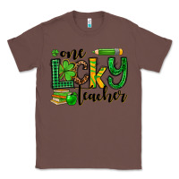 Chestnut St. Patrick's One lucky Teacher Classic Tee - OliviaCreatesArt