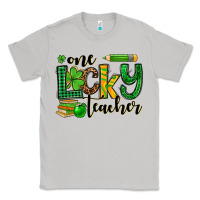Moon Dust St. Patrick's One lucky Teacher Classic Tee - OliviaCreatesArt