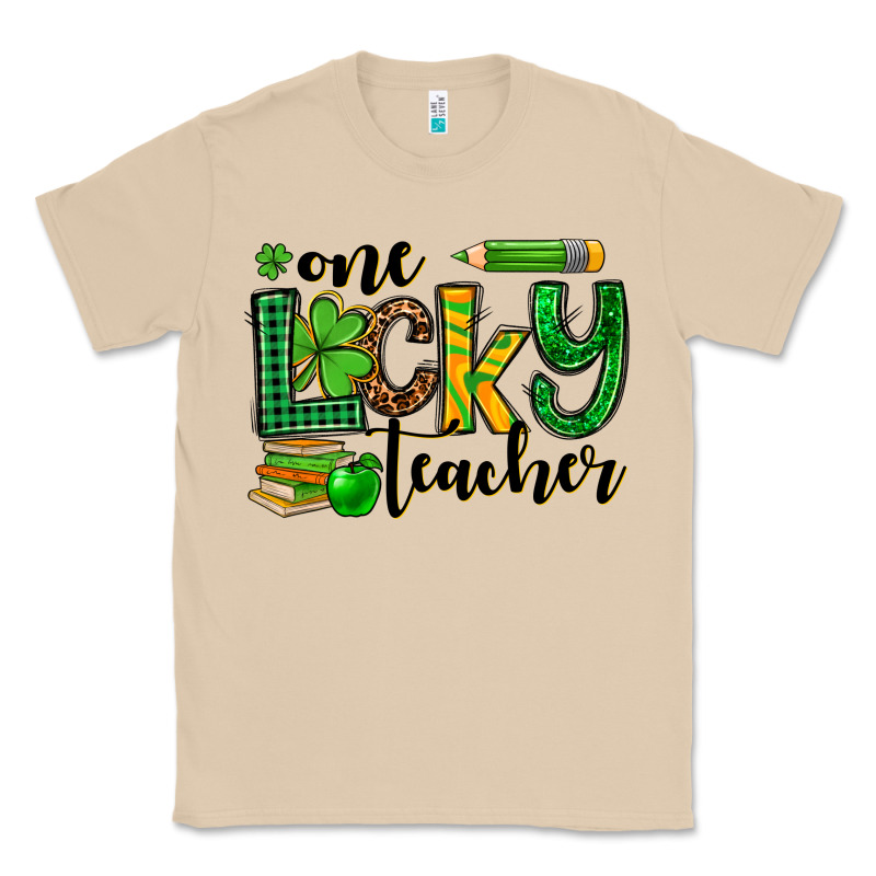 St. Patrick's One Lucky Teacher Classic Tee by OliviaCreatesArt | Teevron