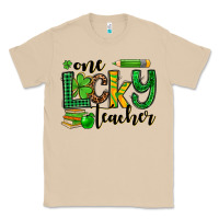 Mushroom St. Patrick's One lucky Teacher Classic Tee - OliviaCreatesArt