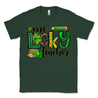 Sports Green St. Patrick's One lucky Teacher Classic Tee - OliviaCreatesArt