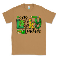 Toasted Coconut St. Patrick's One lucky Teacher Classic Tee - OliviaCreatesArt