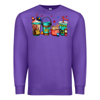 Purple 911 police firefighter dispatcher Premium Sweatshirt - Jasminsmagicworld