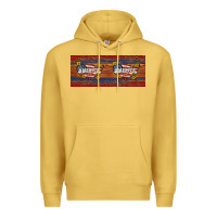 Antique Gold usa map 11oz mug Premium Hoodie - Artiststas