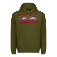 Army Green usa map 11oz mug Premium Hoodie - Artiststas