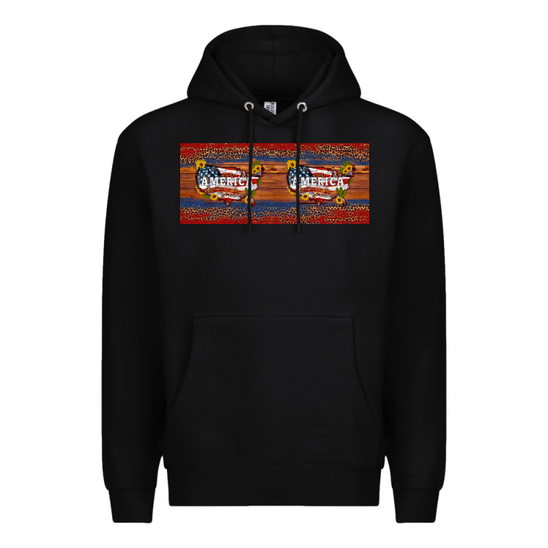 Usa Map 11oz Mug Premium Hoodie by Artiststas | Teevron
