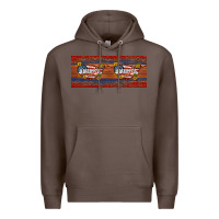 Coffee usa map 11oz mug Premium Hoodie - Artiststas