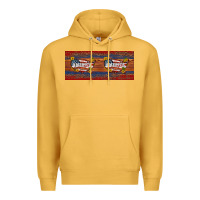 Mustard usa map 11oz mug Premium Hoodie - Artiststas