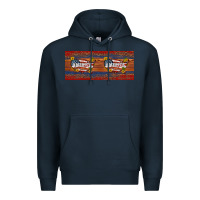 Navy usa map 11oz mug Premium Hoodie - Artiststas