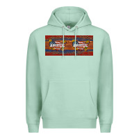 Seafoam usa map 11oz mug Premium Hoodie - Artiststas