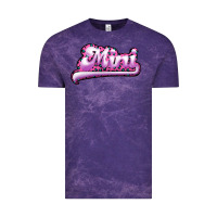 Cloud Purple Mini Leopard Vintage Tee - RanaPortraitStore