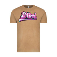 Vintage Camel Mini Leopard Vintage Tee - RanaPortraitStore