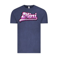 Vintage Denim Mini Leopard Vintage Tee - RanaPortraitStore