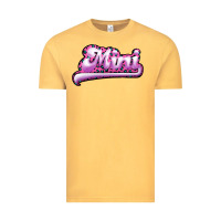 Vintage Mustard Mini Leopard Vintage Tee - RanaPortraitStore