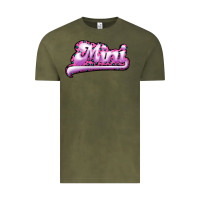 Vintage Olive Mini Leopard Vintage Tee - RanaPortraitStore
