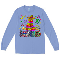 Colony Blue Let's Get Smashed Long Sleeve Tee - CowhideDigitalArt