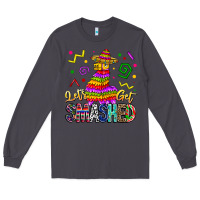 Smoke Let's Get Smashed Long Sleeve Tee - CowhideDigitalArt
