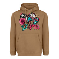 Toasted Coconut pta physical therapy assistant hearts Heavyweight Hoodie - Jasminsmagicworld