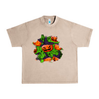 French Oak halloween pumpkin patch Urban Heavy Tee - BundleAndBundleShop