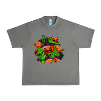 Tornado halloween pumpkin patch Urban Heavy Tee - BundleAndBundleShop