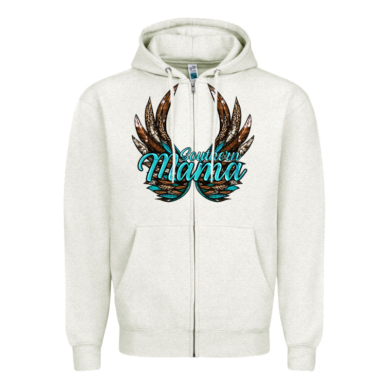 Southern Mama Zipper Hoodie by JahusDesignShop | Teevron