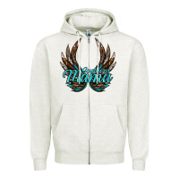 Oatmeal Heather Southern Mama Zipper Hoodie - JahusDesignShop