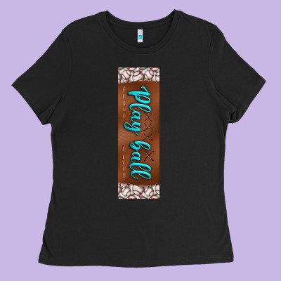 Baseball Pen Wraps Ladies Tee Designed By Bundleandbundleshop