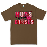 Cacao Hugs and kisses Valentine's Day Premium Tee - FaDigitalArtStudio