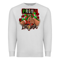 Dove Grey Proud Latina Mexican sneakers Premium Sweatshirt - RanaPortraitStore