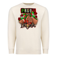 Sandshell Proud Latina Mexican sneakers Premium Sweatshirt - RanaPortraitStore