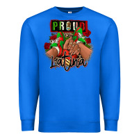 True Royal Proud Latina Mexican sneakers Premium Sweatshirt - RanaPortraitStore