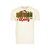 Vintage Arctic christmas granny claus Vintage Tee - FaDigitalArtStudio