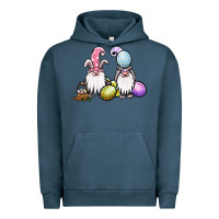 Pigment Midnight Navy easter gnomes Urban Hoodie - Jasminsmagicworld