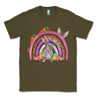 Army Green Easter rainbow Classic Tee - OliviaCreatesArt