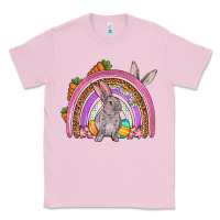 Bubblegum Pink Easter rainbow Classic Tee - OliviaCreatesArt