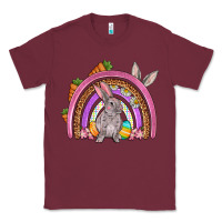 Burgundy Easter rainbow Classic Tee - OliviaCreatesArt