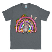 Charcoal Heather Easter rainbow Classic Tee - OliviaCreatesArt