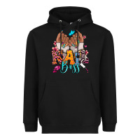 Black Afro woman nail boss Heavyweight Hoodie - RanaPortraitStore