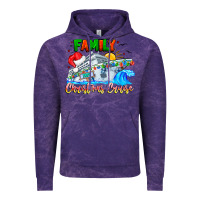 Cloud Purple family 2024 christmas cruise Vintage Hoodie - CowhideDigitalArt