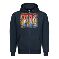 Navy Tx texas Zipper Hoodie - JahusDesignShop
